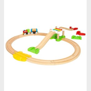 BRIO MY FIRST Togbane - 18 dele - Multifarvet 33727