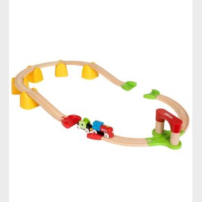 BRIO MY FIRST Togbane m. Batteritog - 25 dele 33710