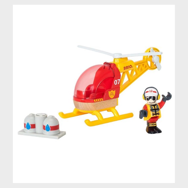 BRIO World Redningshelikopter 33797