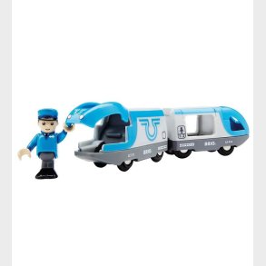 BRIO World Batteridrevet Passagertog 33506