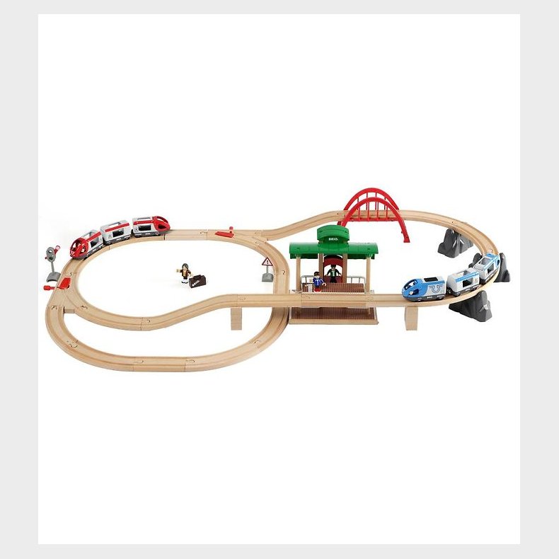 BRIO World Togbane - 42 dele - Stor - P Rejse 33512