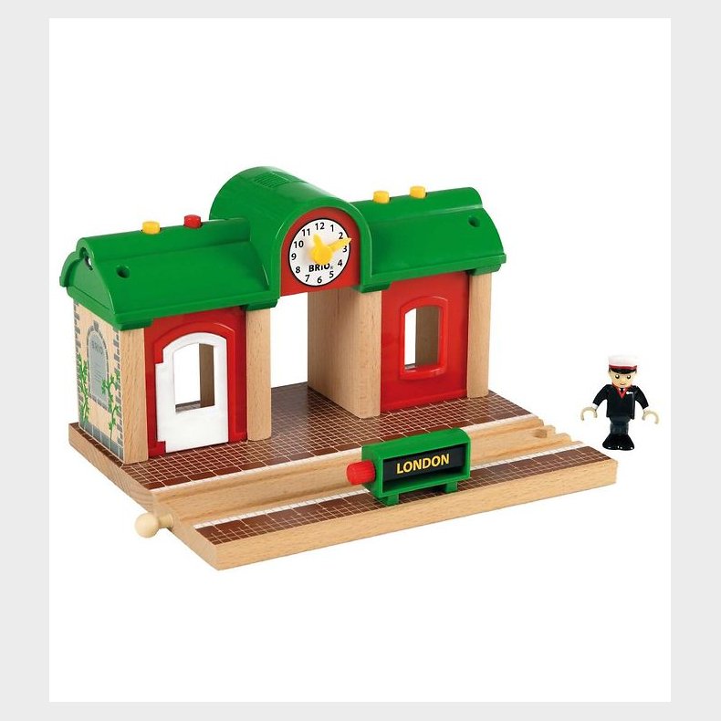 BRIO World Station m. Lydoptager 33578