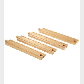 BRIO World Lige Skinner - 4 dele - Lang - Tr 33341