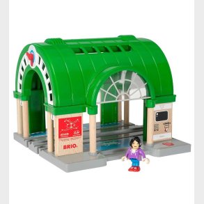 BRIO World Togstation - Grn/Gr/Tr 33649