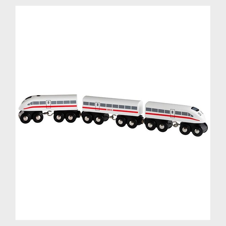 BRIO World Hjhastighedstog - Hvid 33748