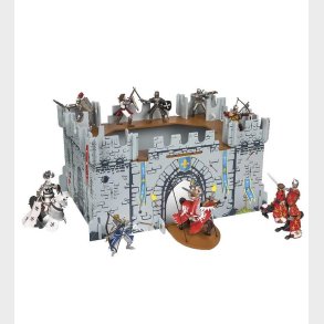 Papo Ridderborg m. Klistermrker - 46 cm - My First Castle