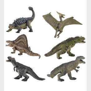 Papo Mini Dinosaurusst 1 - 3-5 cm - 6 dele