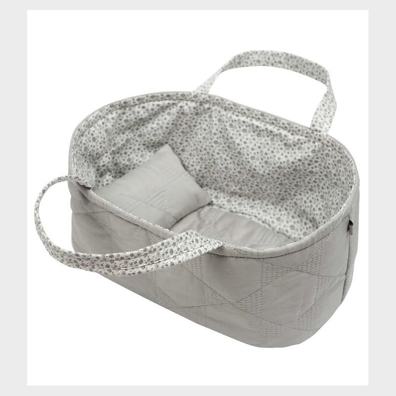 Smallstuff Dukkelift - Grey Quilted