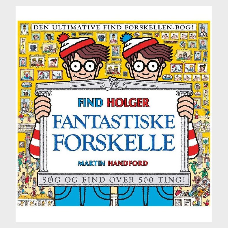 Alvilda Bog - Find Holger - Fantastiske Forskelle - Dansk