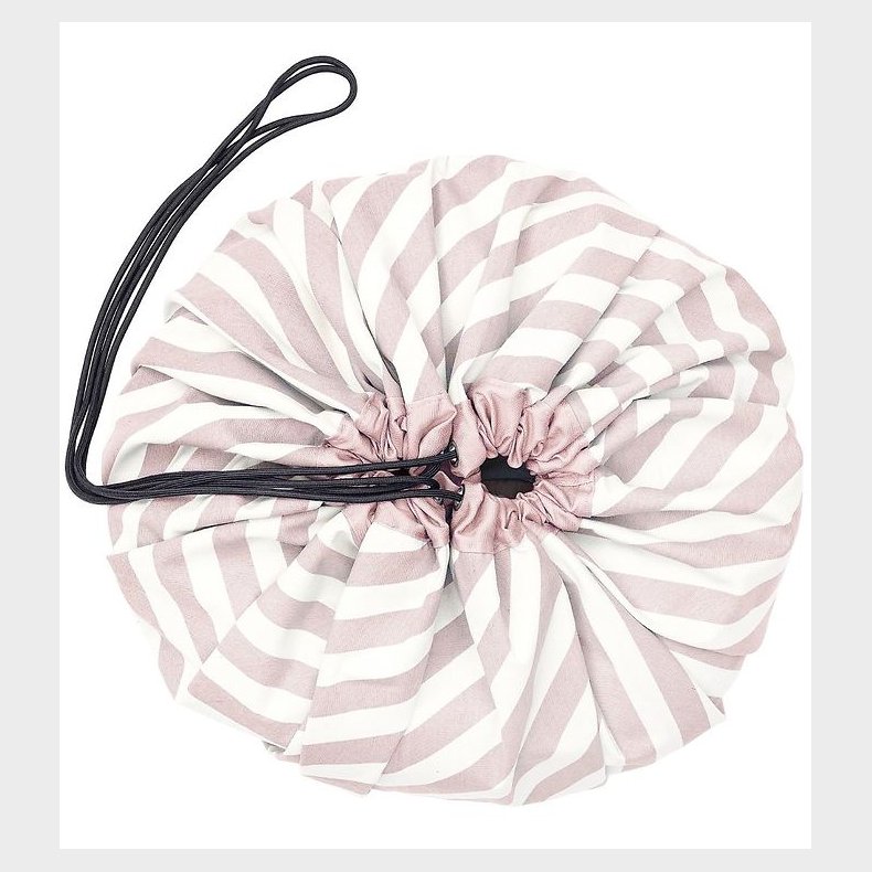 Play&Go Legetjstppe - 140 cm - Stripes Pink