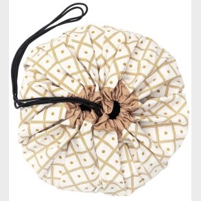 Play&Go Legetjstppe - 140 cm - Geo Mustard