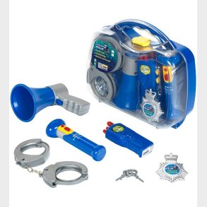 Klein Politist i Kuffert - 6 stk - Bl