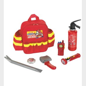 Klein Brandmandsrygsk - 6stk - Rd