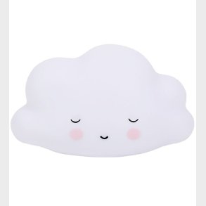 A Little Lovely Company Natlampe - 9x16x5,5 cm - Sleeping Cloud