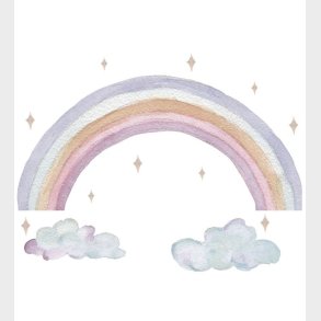 That's Mine Wallstickers - Regnbue - Pastel