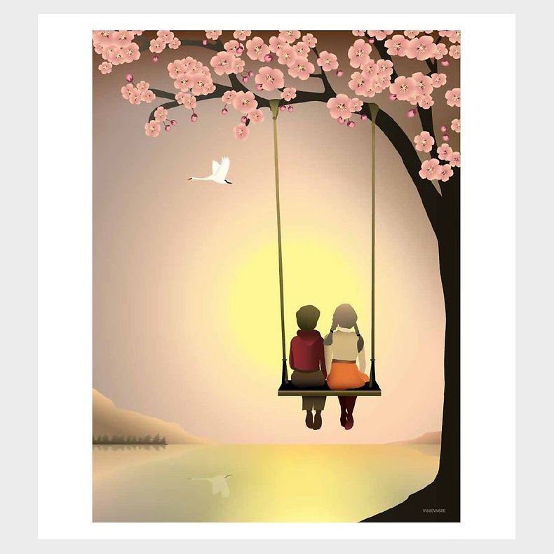 Vissevasse Plakat - 30x40 - Sunset With You