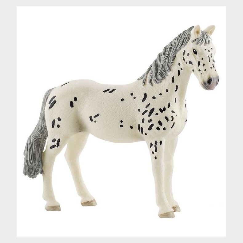 Schleich Dyr - H:12 cm - Knabstrupper Hoppe 13910