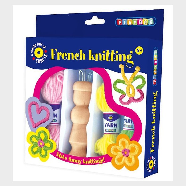 Playbox Kreativt St - Strikkelise