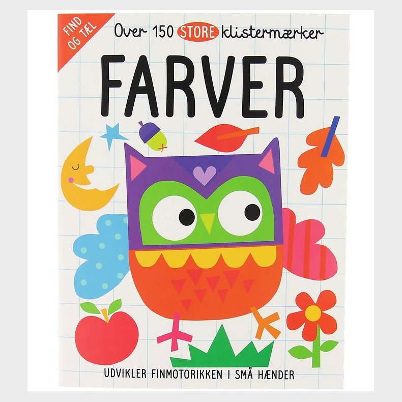 Karrusel Forlag Aktivitetsbog m. Klistermrker - 150 - Dansk