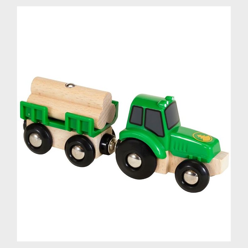 BRIO Traktor m. Last - 4 dele 33799