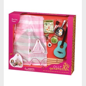 Our Generation Dukketilbehr - Mini Tipi m. Tilbehr