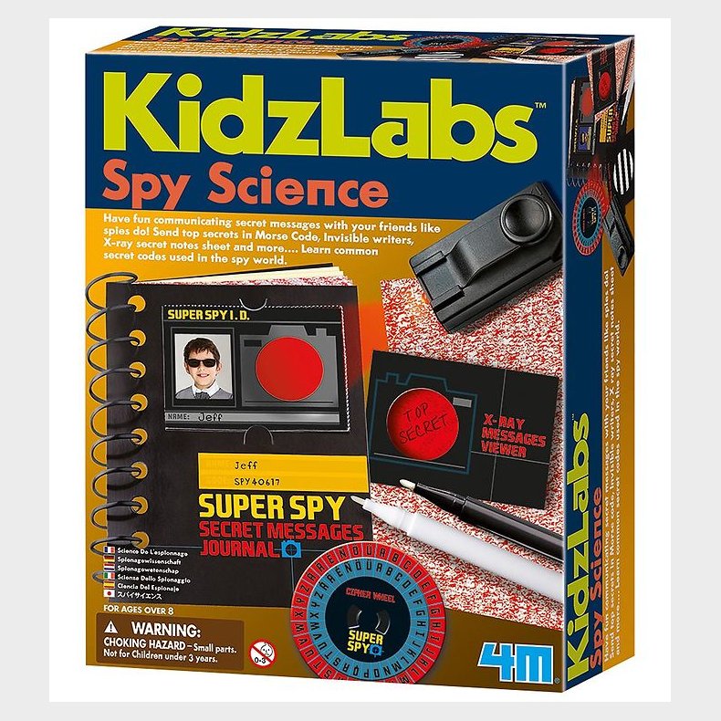 4M - KidzLabs - Spion Videnskab