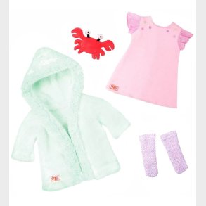 Our Generation Dukketj - Deluxe Natkjole Havfrue