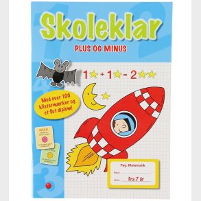 Forlaget Bolden Aktivitetsbog m. Klistermrker - Skoleklar - DA