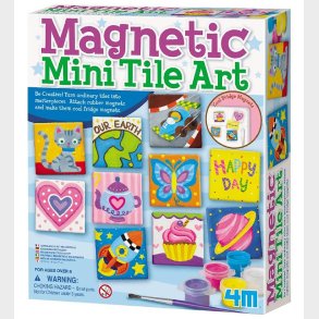 4M Mal Selv Magnetst - 10 fliser - kleskabsmagnet