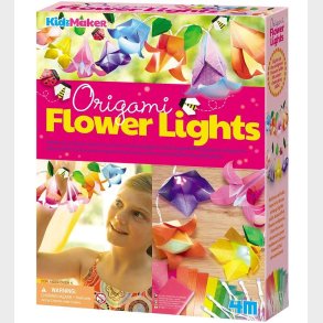 4M - KidzMaker - 180 cm - Origami Lyskde Blomster