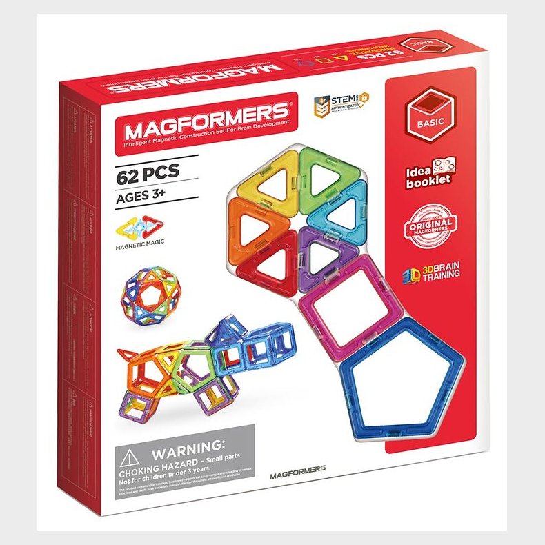 Magformers Magneter - 62 dele