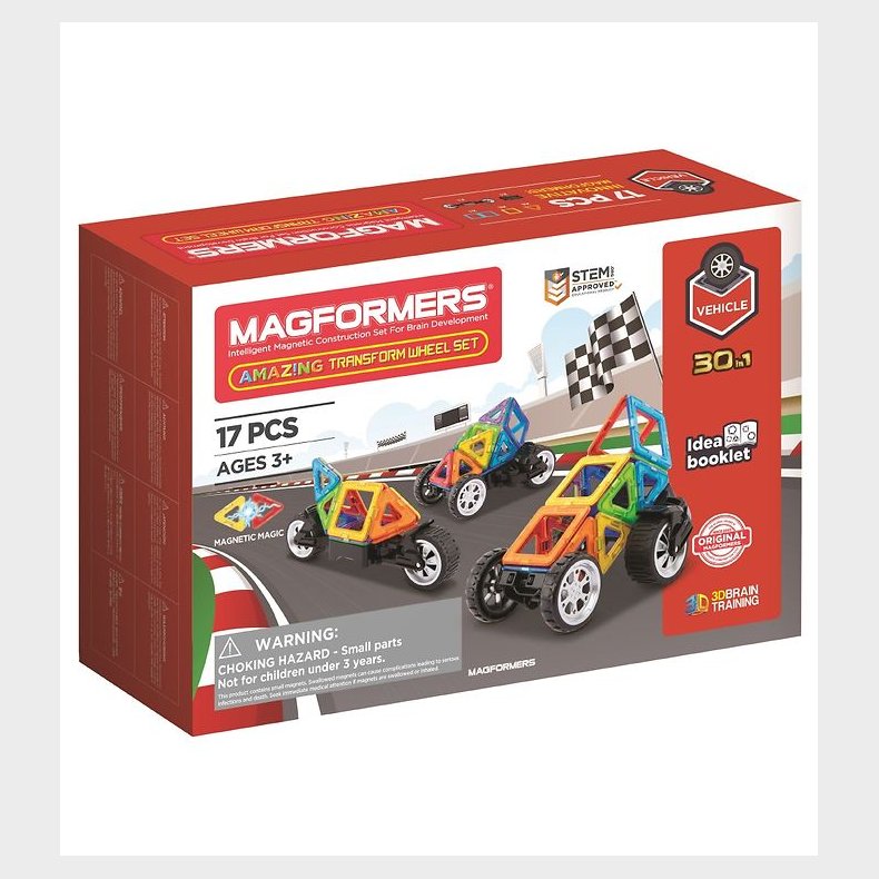 Magformers Amazing Transform Wheel St - 17 dele