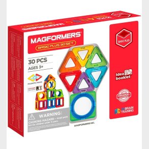 Magformers Basic Plus St - 30 dele