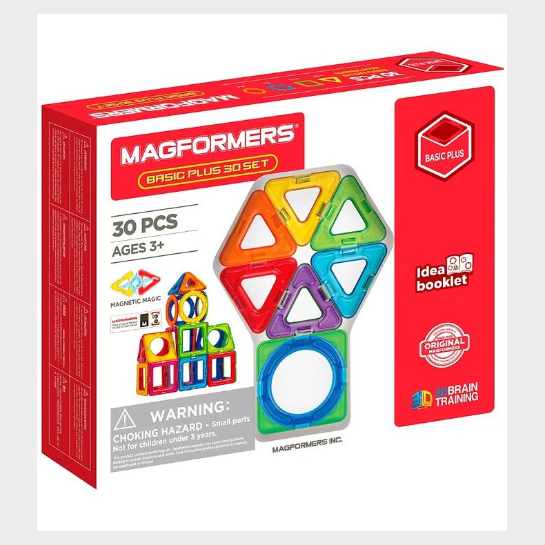 Magformers Basic Plus St - 30 dele