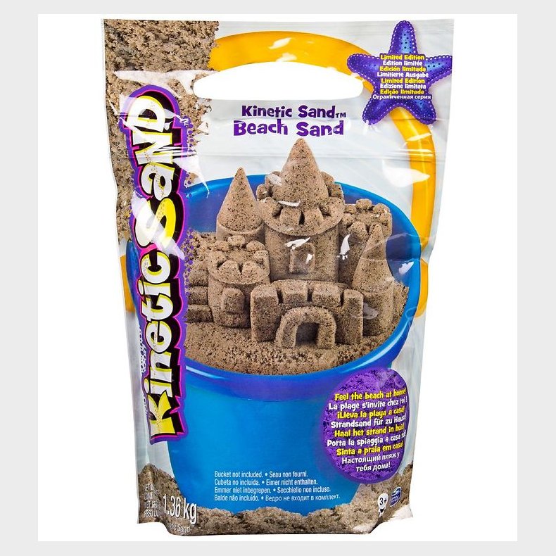 Kinetic Sand Strandsand - 1360 gram - Neutral