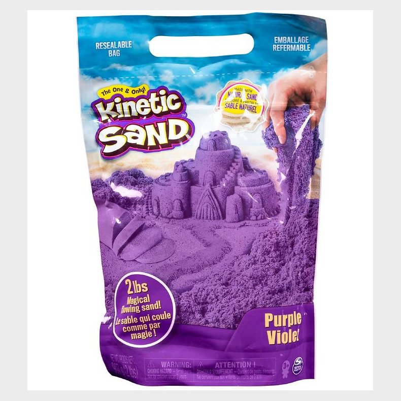 Kinetic Sand Strandsand - 900 gram - Purple Violet