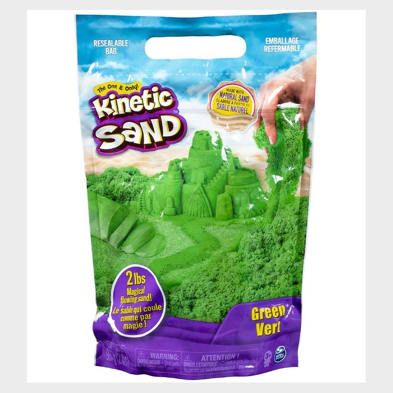 Kinetic Sand Strandsand - 900 gram - Green