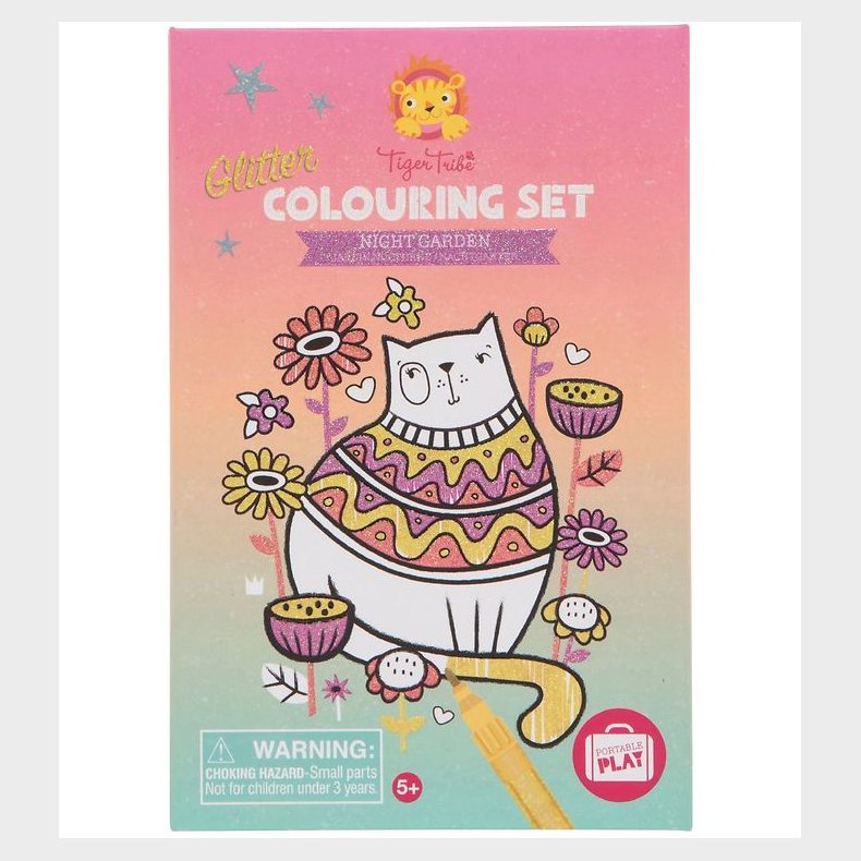 Tiger Tribe Farvest - Glitter - Night Garden