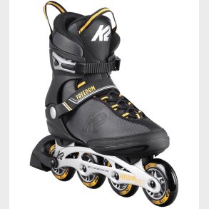 K2 Rulleskjter - Freedom M - Sort/Gul
