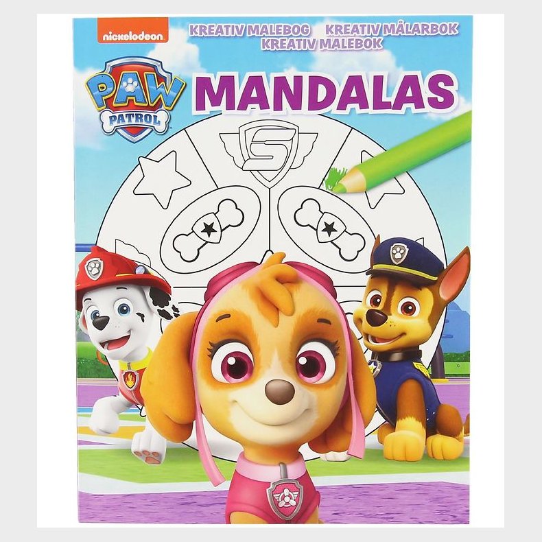 Karrusel Forlag Malebog - Mandalas - Paw Patrol
