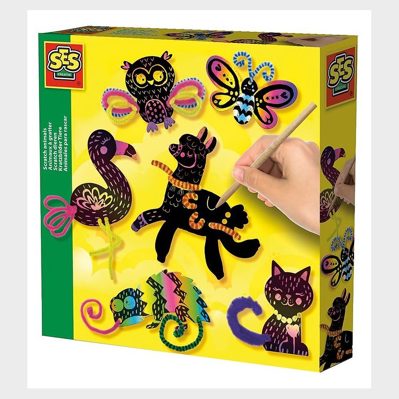 SES Creative - Ridsekort - Dyr