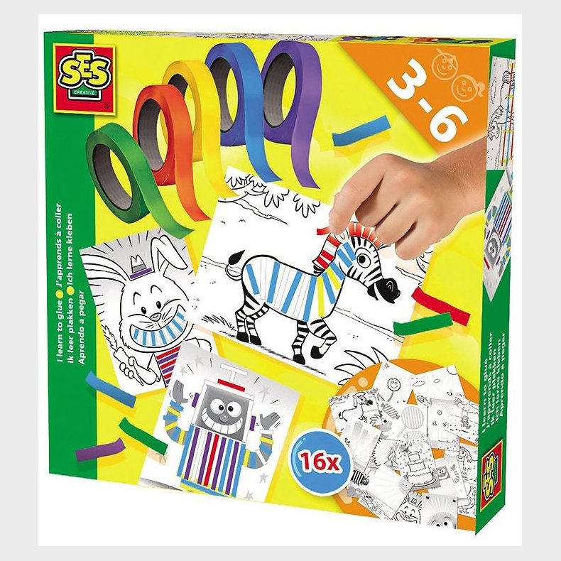 SES Creative - Jeg Lrer At Klistre