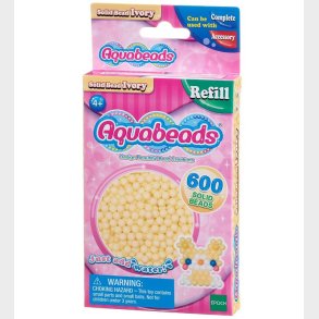 Aquabeads Perler - 600 stk - Ivory