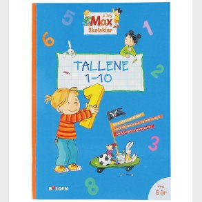 Forlaget Bolden Opgavebog - Skoleklar: Tallene 1-10 - Dansk