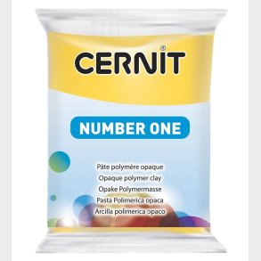 Cernit Polymer Ler - Number One - Gul