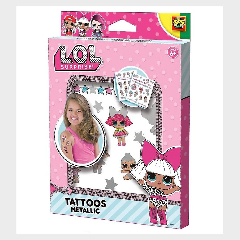 SES Creative Tatoveringer - L.O.L Surprise