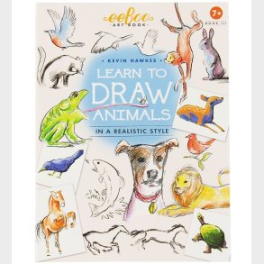 Eeboo Bog - Lr At Tegne - Dyr - Engelsk