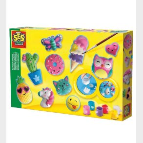 SES Creative - Stb Og Mal - Glade Figurer