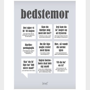 Dialgt Plakat - 30x42 - Bedstemor