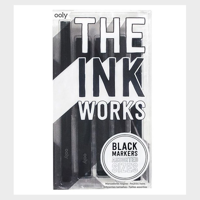 Ooly Tuscher - The Ink Workers - 5-pak - Sort